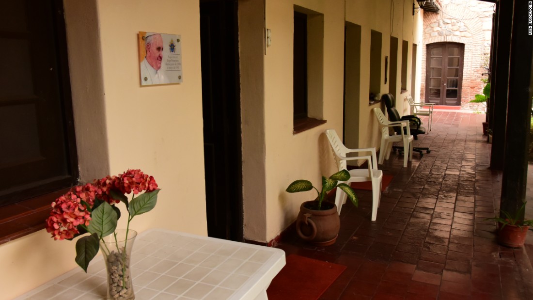 Căn phòng tại Cordoba, nơi Giáo hoàng Phanxico từng một thời cư ngụ
