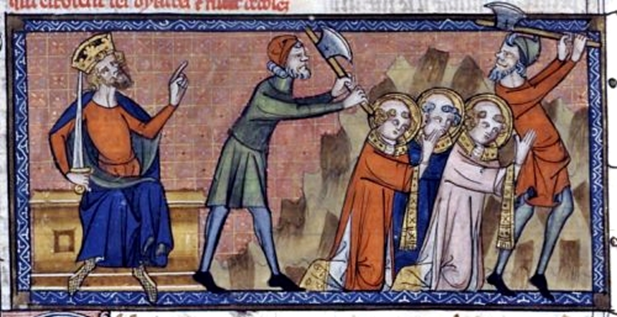 ĐGH Sixtô II bị giết cùng với 6 phó tế