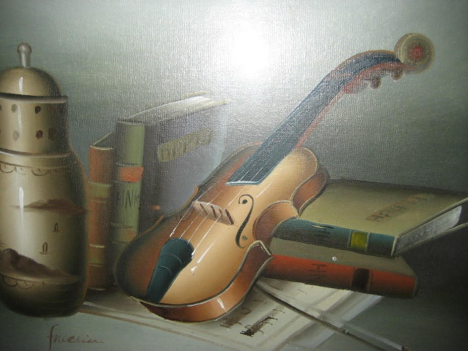 Bức hoạ của cây đàn vĩ cầm (violin)